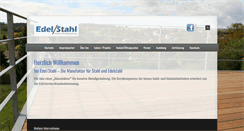 Desktop Screenshot of edel-stahl.biz